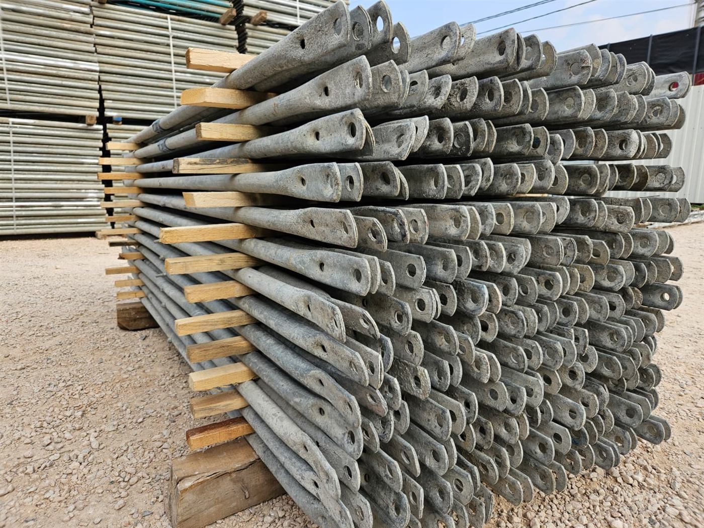 Galvaniz iskele dikmeleri